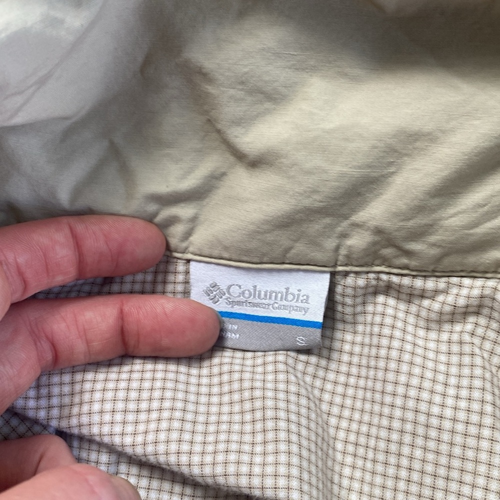 Columbia Cream Utility Jacket with Hood - Picture 5 of 5